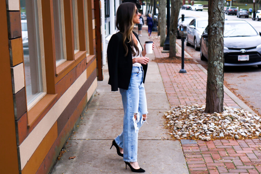 Heels with Straight Leg Jeans