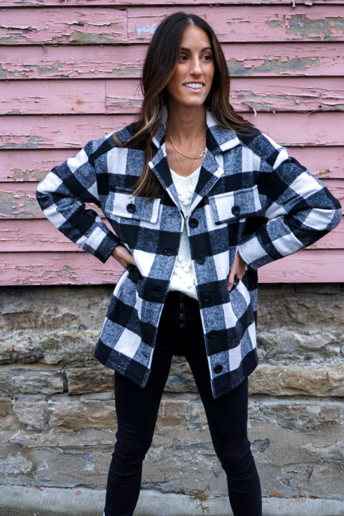 How to Style a Shacket for Fall and Winter - Step by Step - Sisters Guide  to Style